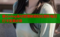 糖心vlog身材管理秘籍轻松塑形每日打卡变美必备
