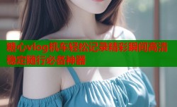 糖心vlog机车轻松记录精彩瞬间高清稳定随行必备神器