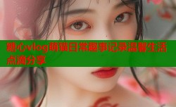 糖心vlog萌猫日常趣事记录温馨生活点滴分享