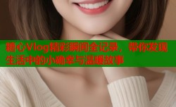 糖心Vlog精彩瞬间全记录，带你发现生活中的小确幸与温暖故事
