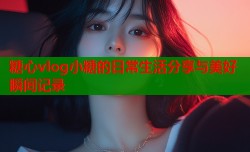 糖心vlog小糖的日常生活分享与美好瞬间记录