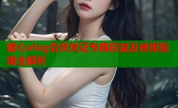 糖心vlog会员凭证专属权益及使用指南全解析