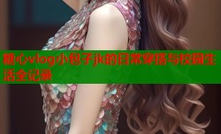 糖心vlog小包子jk的日常穿搭与校园生活全记录