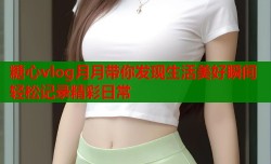 糖心vlog月月带你发现生活美好瞬间轻松记录精彩日常