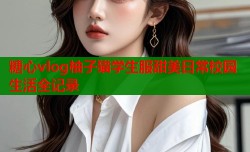 糖心vlog柚子猫学生服甜美日常校园生活全记录