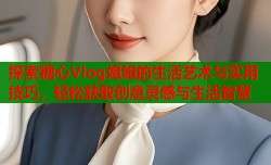 探索糖心Vlog姐姐的生活艺术与实用技巧，轻松获取创意灵感与生活智慧