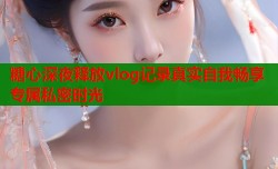 糖心深夜释放vlog记录真实自我畅享专属私密时光