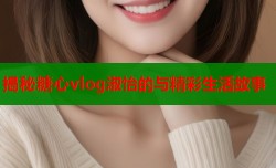 揭秘糖心vlog淑怡的与精彩生活故事