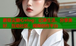 蘑菇云糖心vlog：记录生活，分享美好，互动社区，视频创作平台