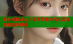 糖心视频vlog分享苹果美味与生活点滴的精彩瞬间