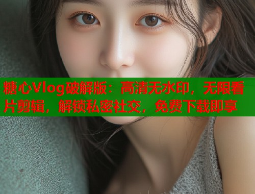 糖心Vlog破解版：高清无水印，无限看片剪辑，解锁私密社交，免费下载即享  第1张