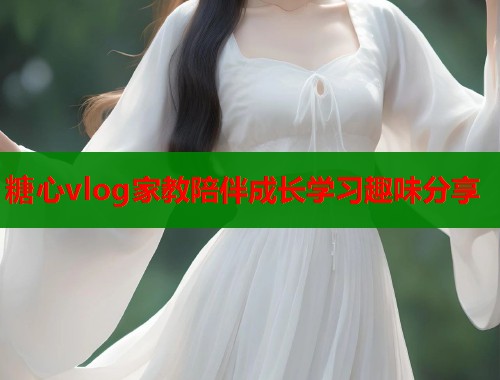 糖心vlog家教陪伴成长学习趣味分享  第1张