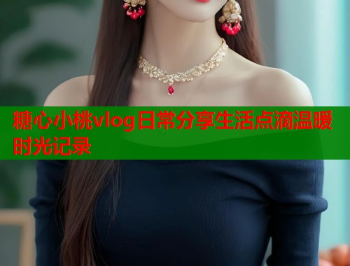 糖心小桃vlog日常分享生活点滴温暖时光记录  第1张