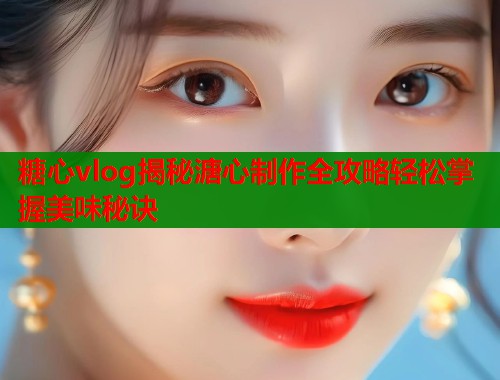 糖心vlog揭秘溏心制作全攻略轻松掌握美味秘诀 第1张 糖心vlog揭秘溏心制作全攻略轻松掌握美味秘诀 第1张