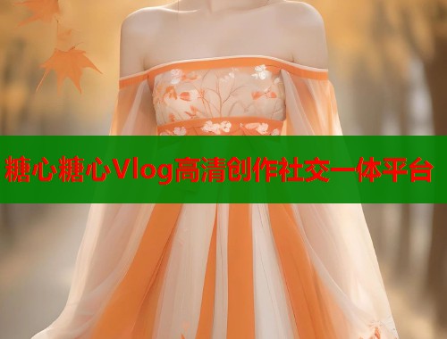 糖心糖心Vlog高清创作社交一体平台 第1张 糖心糖心Vlog高清创作社交一体平台 第1张